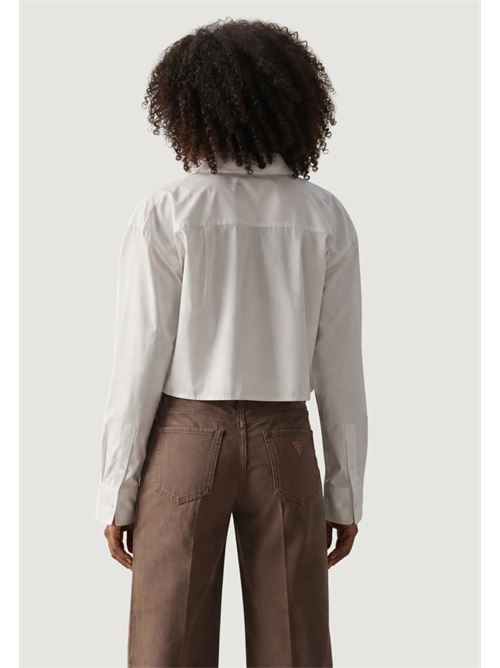 cotton poplin croppes shirt CALVIN KLEIN JEANS | LV047F104GYAA